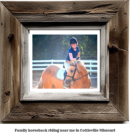 family horseback riding near me in Cottleville, Missouri